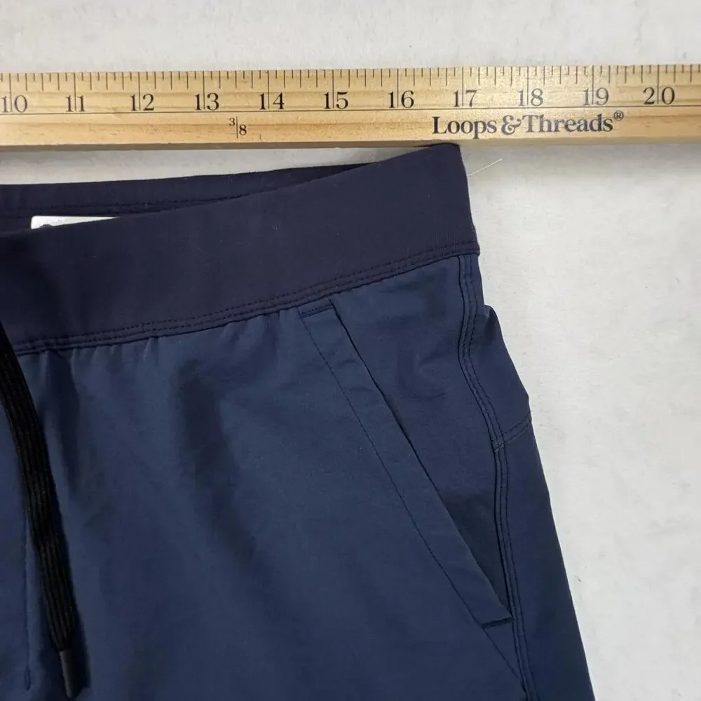 Public Rec Flex Shorts Mens 34 Navy Blue 7” Stretch Athletic Performance Golf